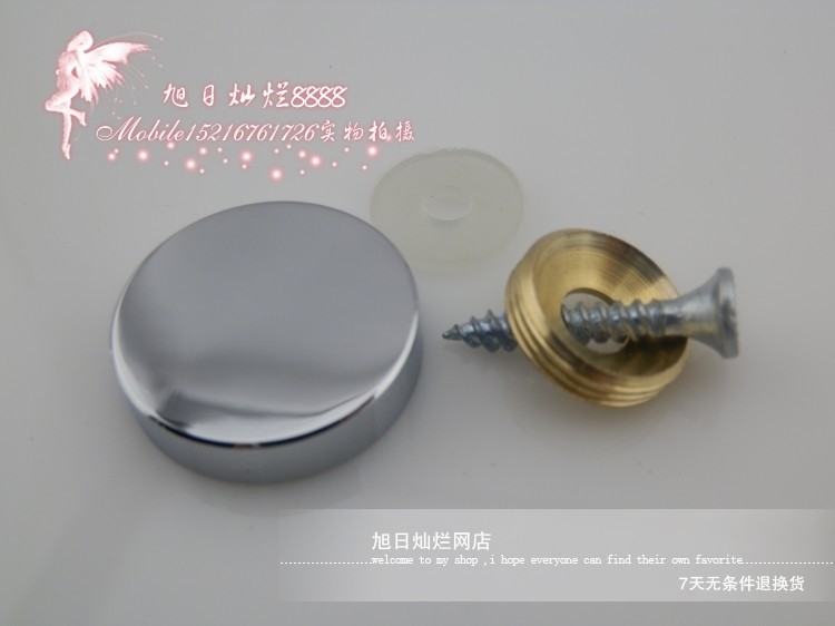 Solid bronze mirror nail 25mm decorative nail acrylic plate mirror nail screw plane bright light