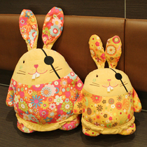 Rogue rabbit doll Cloth doll Plush toy Holiday couple birthday gift free embroidered characters