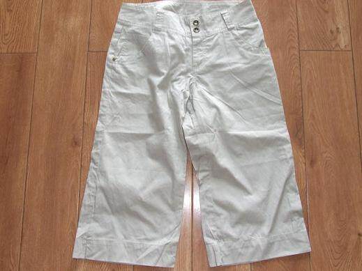 Blemish foreign trade original single large size women's clothing 2012 new fat mm summer cotton five-point pants   