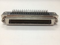 AMP 68pin pin DB type 68 core male socket elbow 90 degree plug plate connector welding plate