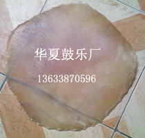 (Factory direct sales) special transparent buffalo skin drum noodles customized various sizes sheepskin yellow cowhide drum noodles