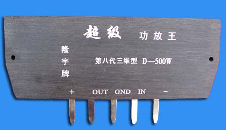 Longyu Card Eighth Generation Three-dimensional Type D-500W Hot Pin Ex-high Quality Sound Power Amplifier Module HIfi Grade Effect