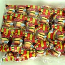 Eat also want to eat candy power mouth force burger Gummy 18 50 yuan 60 bags of gel candy special price
