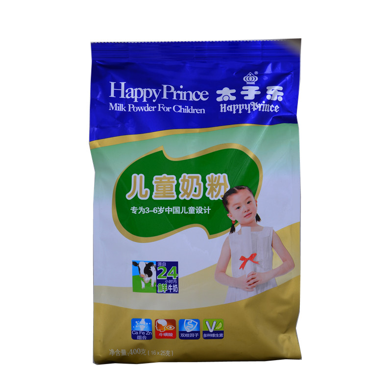 太子乐儿童成长奶粉400g袋（16小袋X25克）3-6岁食用15年天猫正品