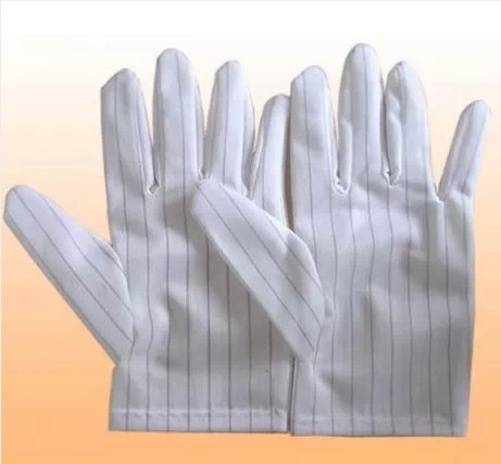 Anti - static gloves Anti - static striped gloves Anti - static dust - free gloves 7 yuan 10 pairs of packages