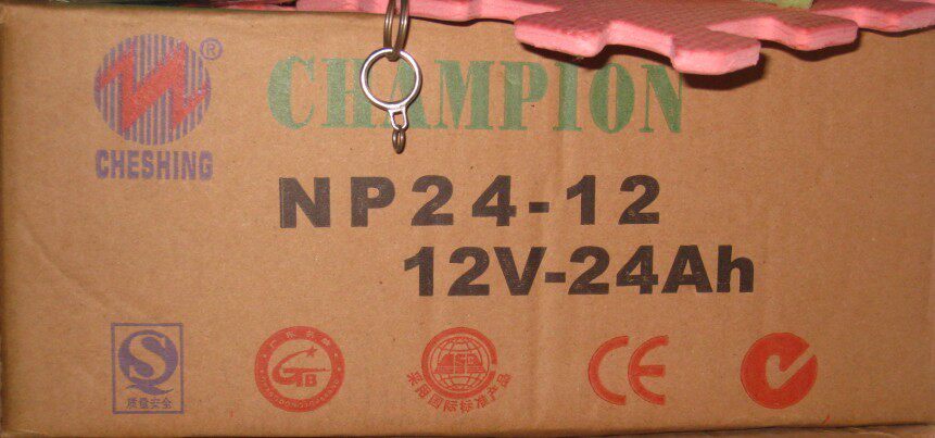 SPOT CHAMPION NP24-12 12V24AH backup power supply Ship DC screen distribution cabinet battery