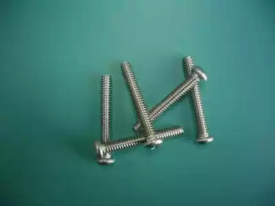 304 stainless steel American pan head screw American screw Phillips screw Phillips screw 4#-40*3 8 100