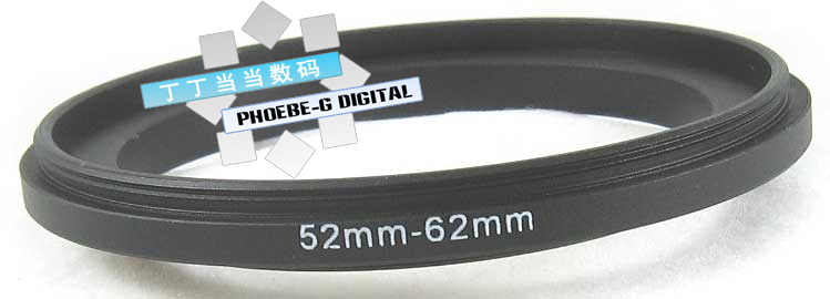 Aluminum alloy 52-62 Shuangyang ring 52mm turn 62mm Shuangyang ring lens butted ring micro-distance switching ring-Taobao