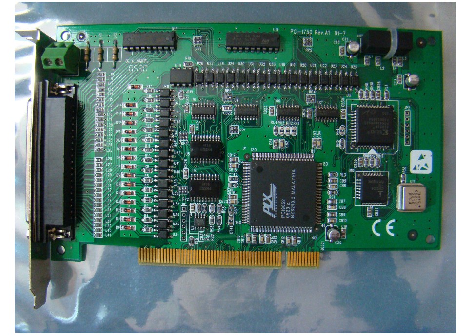 Research and development of PCI-1750 REV A1 industrial personal computer board card is good
