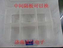 Transparent Plastic Box Screws Large Storage Box Hardware Storage Box Components Tools Electronic Parts Box with Cover