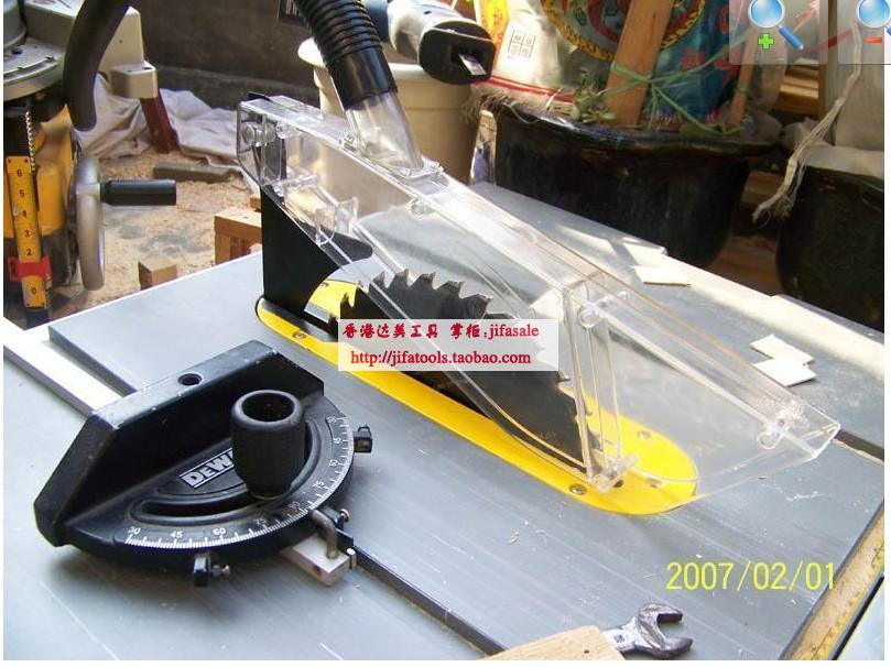 10 Inch Push Bench Saw Shield Push Transparent Dust-Proof Bed Bag Safe Bed Bag Dust Cover With Dividing Knife