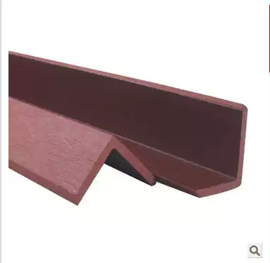 Plastic Wood package side strip L right angle 7 characters outdoor anticorrosive wood edge edge edge edge edge strip anti-collision guard strip kick corner