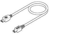 Molex USB MiniA to Mini B USB2 0 Black data line 0 8 m 688060031