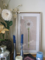 Cross stitch kit French DMC embroidery single flower group dandelion Daisy Lily