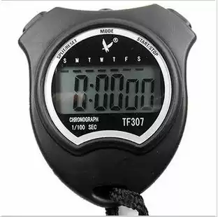 Tianfu stopwatch TF307 single row 5-digit stopwatch(large character new product) Electronic stopwatch running timer