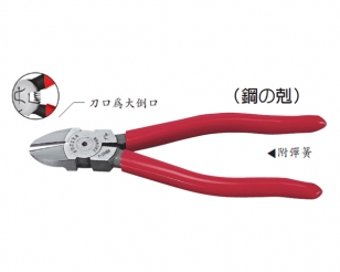 Fuya FUJIYA cut pliers F-104BB powerful steel bar cut 6-inch slanted pliers mouth pliers Import pliers