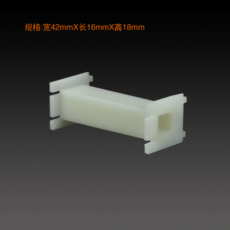 B8 square skeleton white small skeleton small inductance skeleton small winding shaft frame small coil frame frequency dividing rubber frame