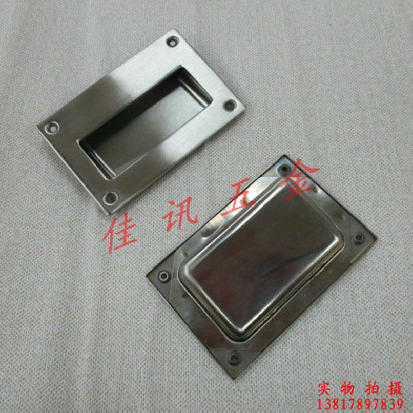 Special offer M0043 stainless steel hidden handle drawer concealed sliding door invisible handle industrial box handle