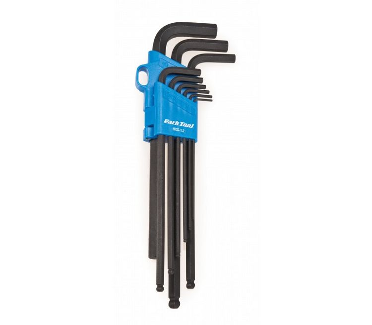 US PARK TOOL HXS-1 2 PROFESSIONAL HEXAGON WRENCH SET 2-10 HARDNESS HIGH SPOT