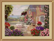 56 * 45 quảng cáo thủ công cross stitch chính hãng Xin bộ bức tranh màu trang điểm ruy băng thêu 2209 Summer gió - Bộ dụng cụ thêu