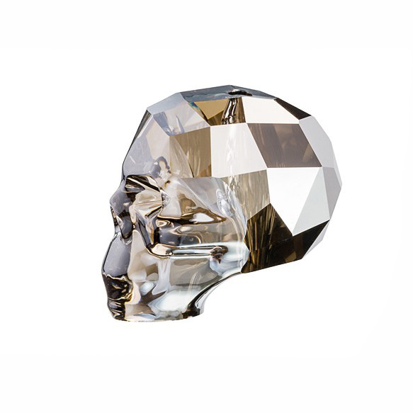 Swarovski Elements Imported Genuine Austrian Crystal Skull Crystal Beads 5750 Silver Night Shadow Hand Accessory Necklace Diamond