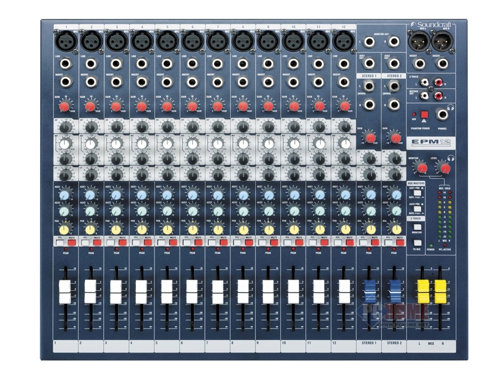 Line goods Soundcraft sound art EPM12 Mixer 12-way analog mixer