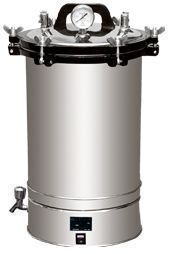 正品 YX-280A不锈钢手提式压力蒸汽消毒锅18L（煤电两用）
