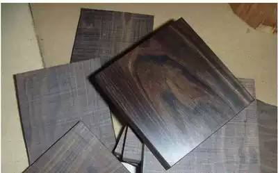 Ebony material Purple sandalwood bracelet material Bead material (10X10X2)Mahogany scrap slingshot material DIY