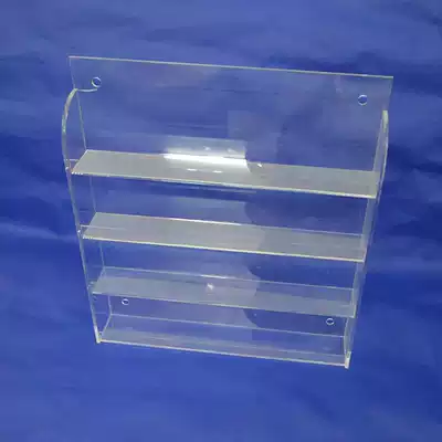 Imported transparent acrylic wall-mounted nail polish display rack cosmetics display rack nail polish display rack wholesale