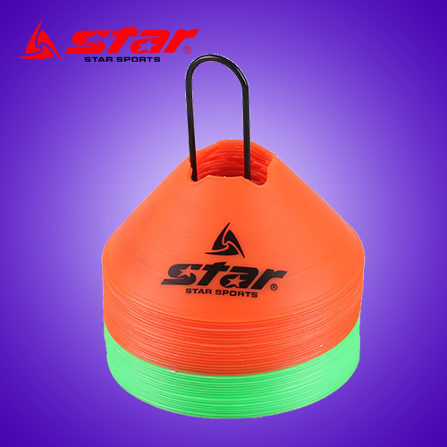 STAR World Da Color Logo Cards Suit SA313S Football Marker Training Saucer Disc Sign Disc Sign Cylinder