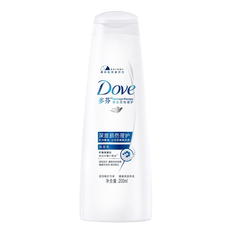 【天猫超市】Dove/多芬深度损伤理护洗发乳200ml 修复 多芬洗发水