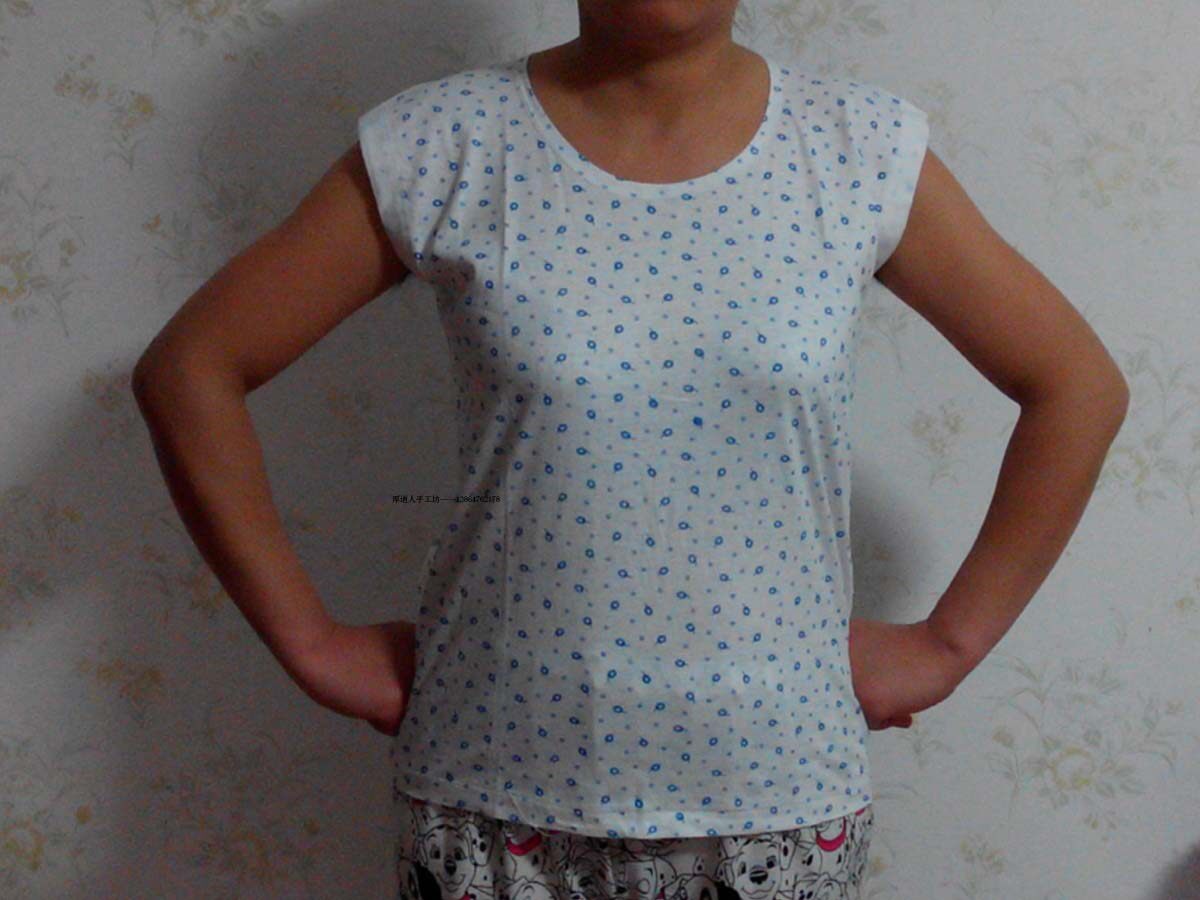 5 old ladies wide shoulders thin cotton cool vest singlet vest middle-aged underwear base coat