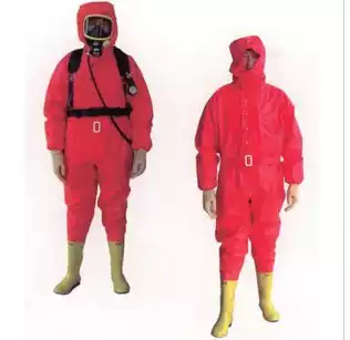 Chemical resistant clothing one-piece light chemical protective clothing fully sealed heavy-duty chemical protective clothing protective clothing anti-ammonia gas