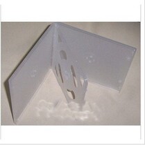 CD box CD Box DVD Box 4 pieces of frosted glue box bright PP4 pieces with film can hold 4 discs