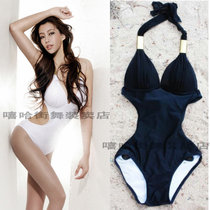 Sexy bar nightclub DJ female singer little wild cat photo suit DS performance suit gogo bikini one-piece swimsuit