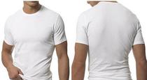 Special high elastic tight white T-shirt