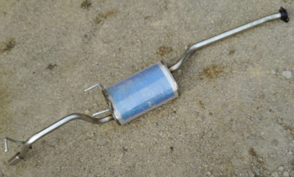 Suitable for Changan Opto Rear Section Car Stainless Steel Silencers New Rio Tinto Exhaust Pipe Silencers