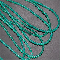 DIY Loose Beads Handmade String Beads Accessories Natural Crystal Pure Green Agate 3mm2mm Round Pearl Semi-finished 40CM