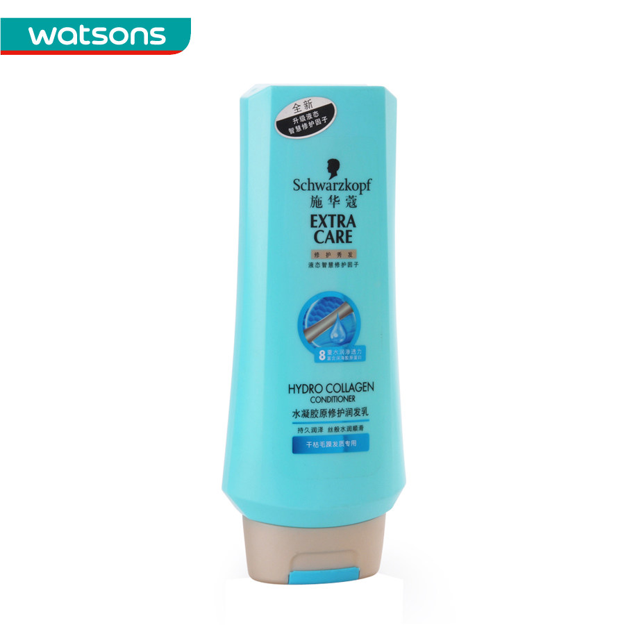 【屈臣氏】施华蔻水凝胶原修护润发乳400毫升