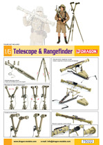 Soldiers Eight-footed Weilong 1:6 75022 75022 Ranging Telescope Plastic Assembly Model Spot