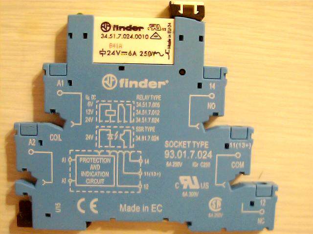 38 51 7 024 0050 New ORIGINAL FINDER RELAY