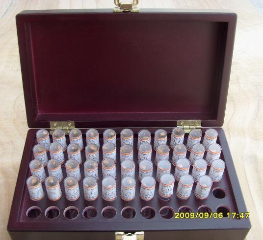 The gauge of the gauge plug gauge is in the amount of