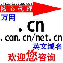 (Procurement season hot promotion)Wanwang domestic English domain name cn com cn net cn registration