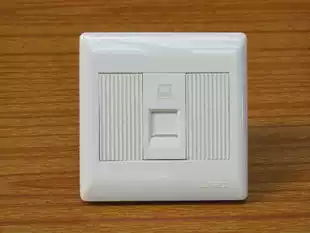 Matsumoto electric switch socket C8 C2 8 One computer information socket One open single computer