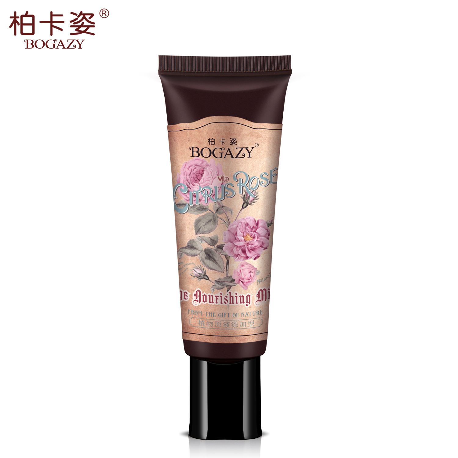 柏卡姿柑橘野玫瑰眼部滋养乳18g 眼霜精华去细纹眼纹眼袋