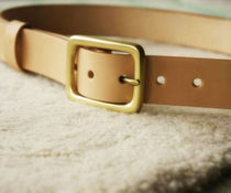  Handmade imported vegetable tanned leather belt first layer cowhide jeans belt casual belt customized 3 days delivery