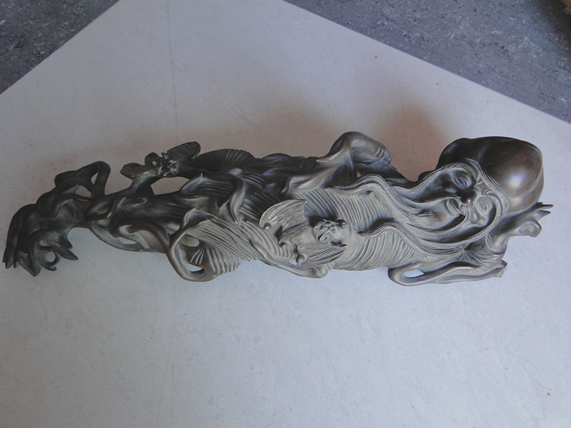 Antique Miscellaneous antique boxwood carving high-grade collection gifts mahogany furniture jade calligraphy stone carving brick carving