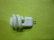 G4 tricolour energy-saving bulb lighting tube Mini spiral compact in-line pin mirror front light source 3W5W