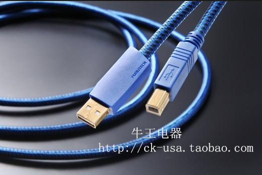 HI-END grade single crystal copper USB cable Japan Furukawa FURUTECH GT2 fever USB cable