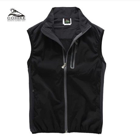 Crown COHIKE men's summer sunscreen quick-drying cool breathable quick-drying skin windbreaker vest vest